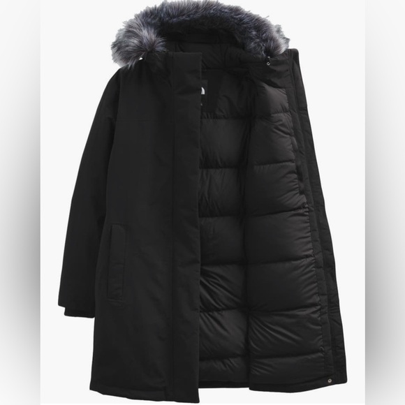 THE NORTH FACE WOMENS ARTIC WATER REPELLENT 550-Fill power Down PARKA SIZE 1X - Picture 2 of 13